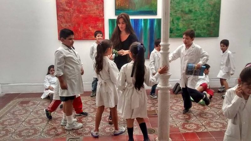 Los chicos, atrapados por el arte y sus musas