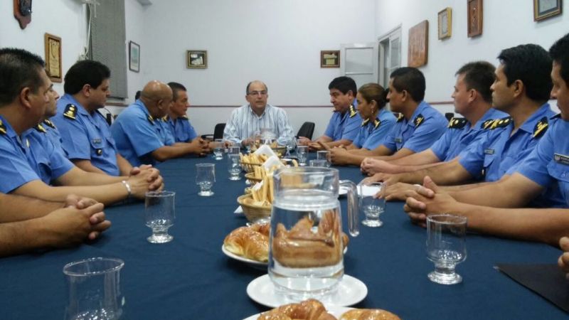 Denett reunió a la plana mayor de la Policía de Catamarca
