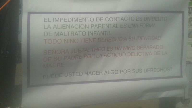Rodrigo amenaza con encadenarse pidiendo a la Justicia por Theo