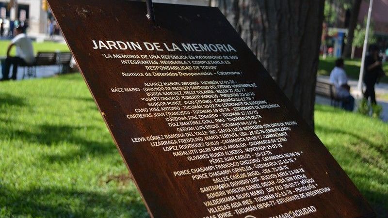 La Plaza 25 de Mayo tendrá un "Jardín de la Memoria"