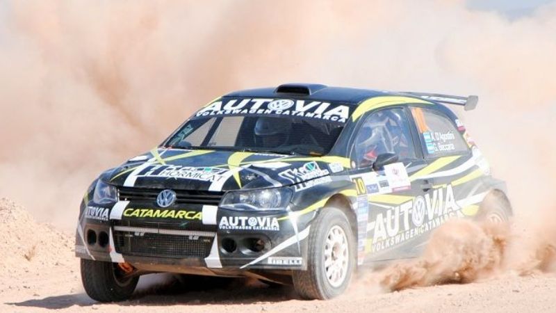 Augusto D’Agostini, 2do. en el Rally del Petróleo y los Dinosaurios