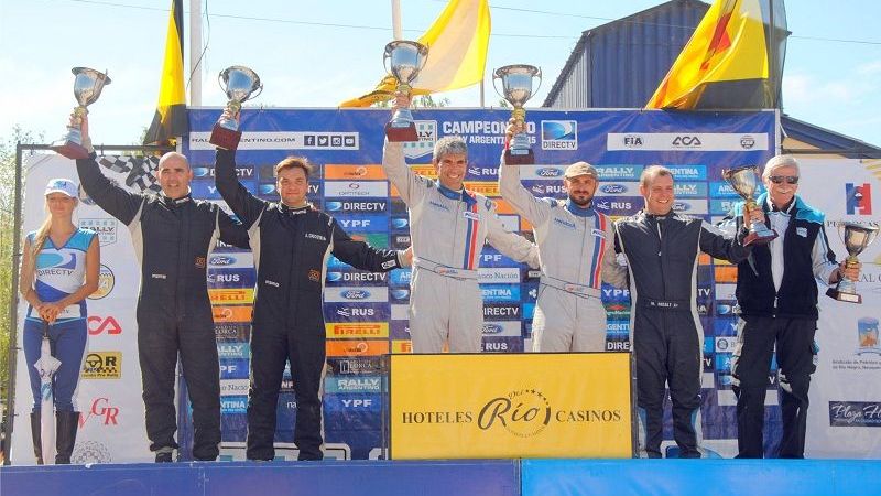 Augusto D’Agostini, 2do. en el Rally del Petróleo y los Dinosaurios