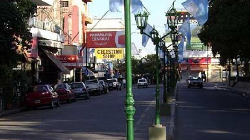 Centro con poca actividad