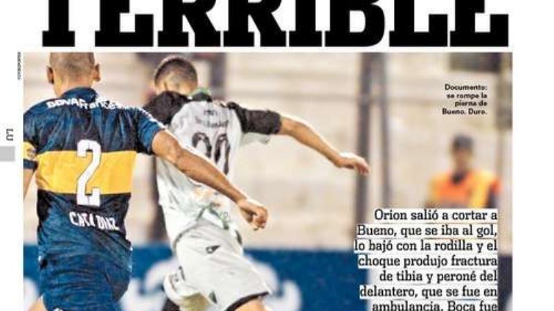 “Terrible”, Orión fracturó a Bueno y se fue expulsado