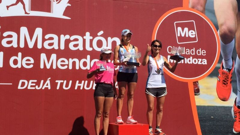 Mónica Giménez, 3° en la general ganó en la categoría 40-44 años
