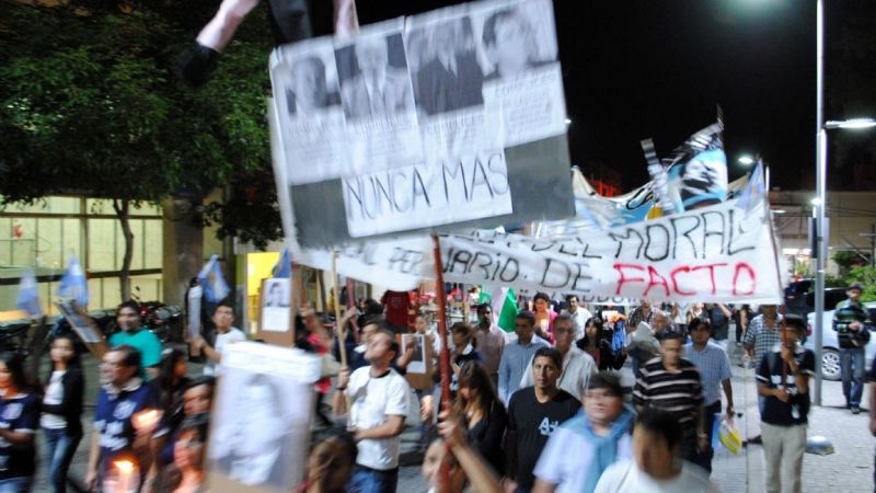Los actos de la Memoria por la Verdad y la Justicia, en Catamarca