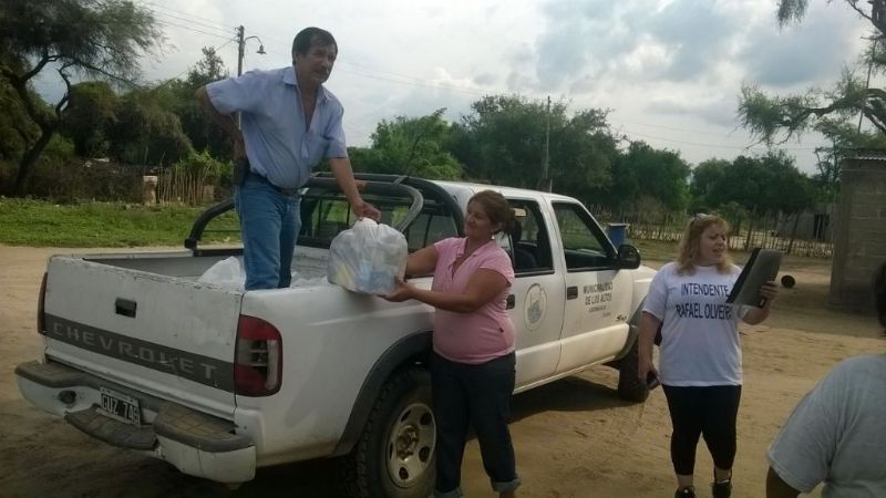 El municipio de Los Altos asiste a familias afectadas por las inundaciones