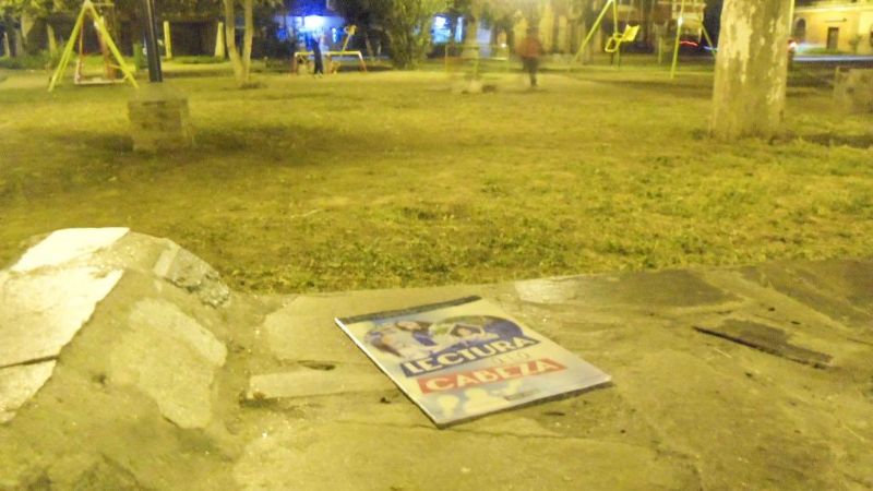 Con buenas repercusiones se realizó la siembra de libros