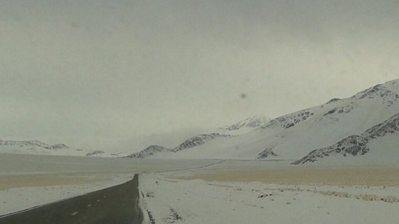 Se habilitó con precaución el tránsito entre Las Grutas y el límite con Chile