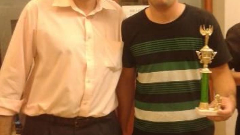 Darío Ocampo, se quedó con el primer Blitz de 2015