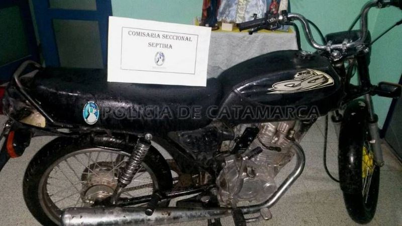 Secuestraron una moto robada en la zona Norte de la Capital