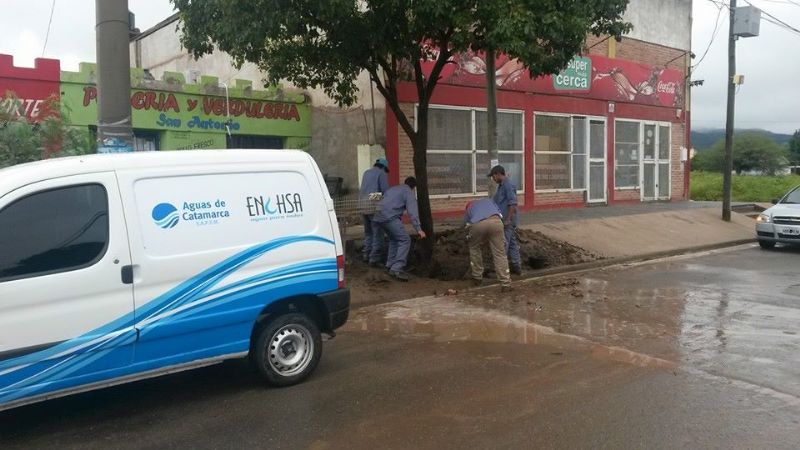 Se normaliza el servicio de agua potable