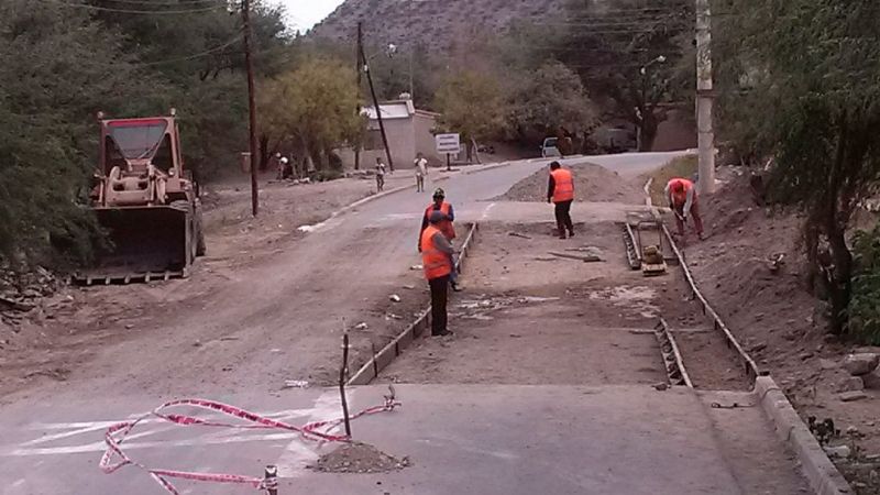 Se reinició la construcción del tramo entre Las Mojarras y Quilmes