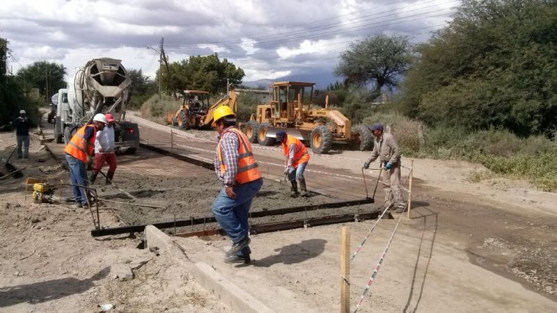 Se reinició la construcción del tramo entre Las Mojarras y Quilmes