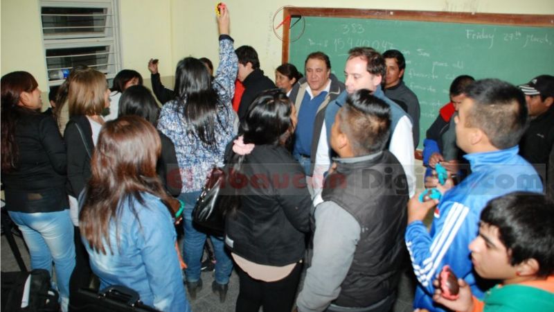 Con el "Sí a la Vida", Mera visitó Fiambalá