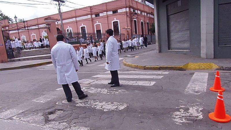 Exitoso simulacro en el Colegio Quintana