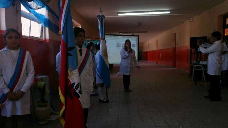 Acto por la Semana de la Memoria en la Escuela de Chumbicha