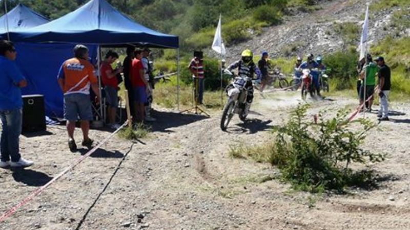 Rodrigo Coronel, ganador en la exitosa 1ra. fecha del Enduro