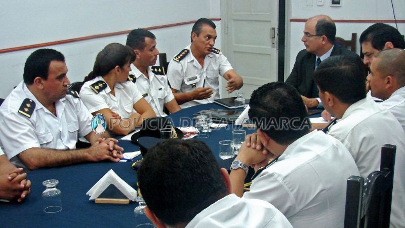 Reunión para determinar acciones en prevención del delito