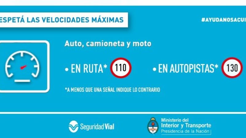 Recomiendan reducir la velocidad en casos de neblina y llovizna