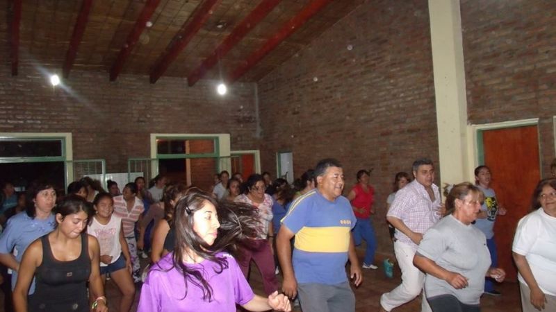 Masiva concurrencia a las clases de areobics en San José