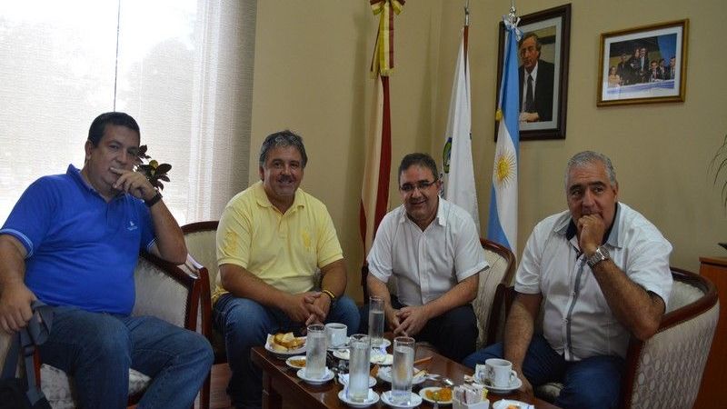 Jalil recibió a Jorge Herrera y a Octavio Gutiérrez