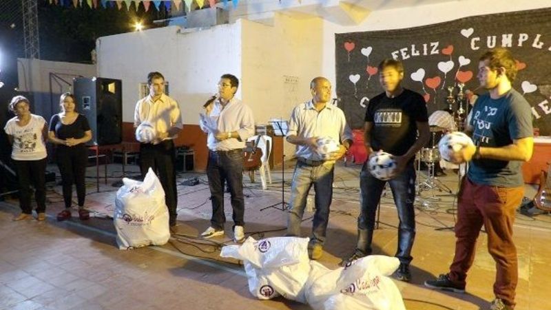 El CAI de festejo, con “el Mara” y "el Rusito” como “regalos”
