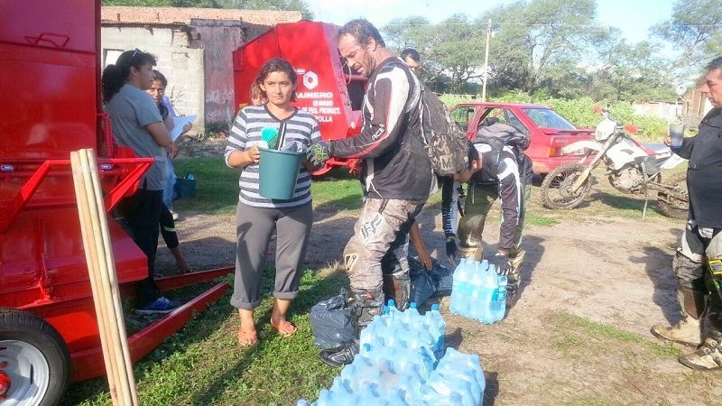 La ACER colaboró en la asistencia a damnificados