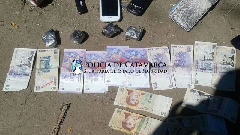 Secuestran droga en Valle Viejo