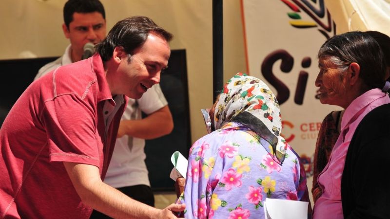 Mera festejó con mujeres de Antofagasta y Belén