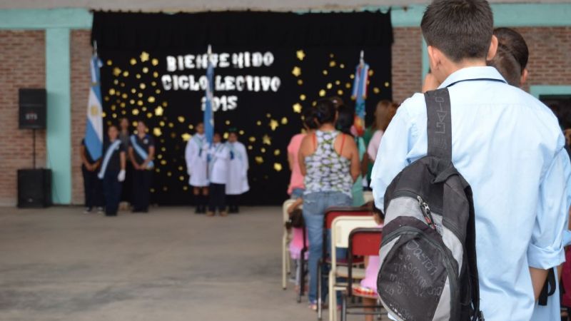 Apertura del ciclo lectivo en escuelas municipales de Valle Viejo