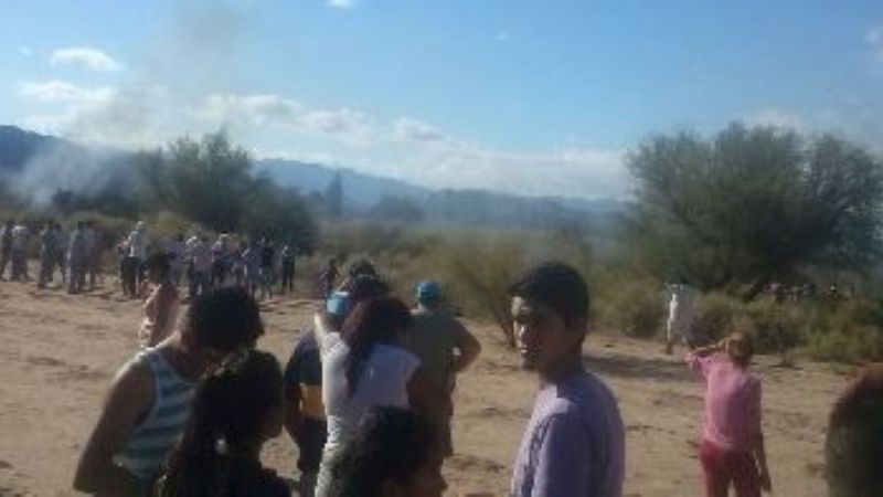 Chocaron 2 helicópteros en La Rioja: 10 muertos