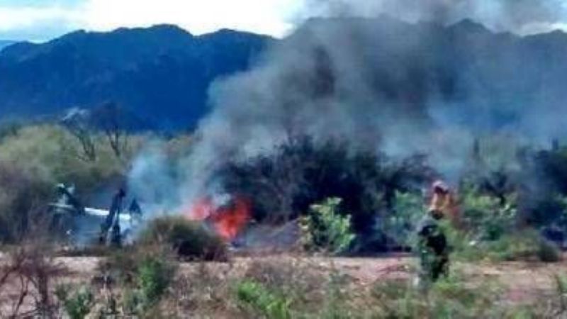 Chocaron 2 helicópteros en La Rioja: 10 muertos