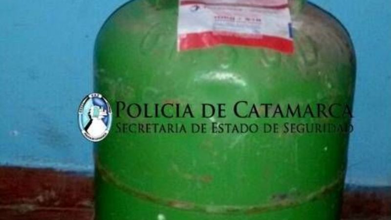 Tenía una garrafa robada