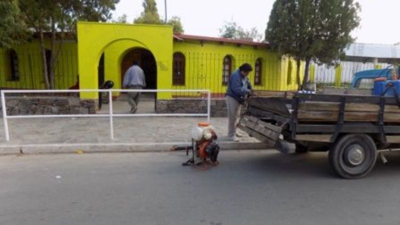 Por desinfección, no habrá clases en la escuela municipal de Santa María