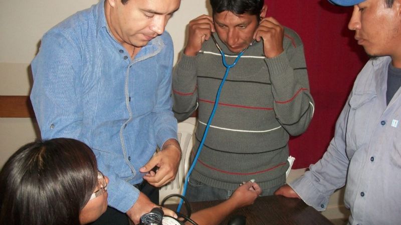 Taller sobre primeros auxilios en Antofagasta de la Sierra