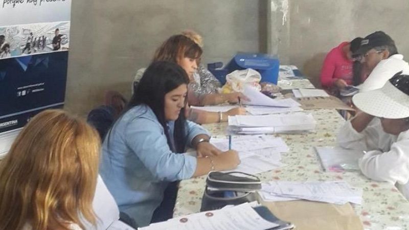 Operativo de Desarrollo Social de la Nación en Santa María