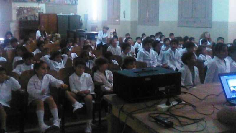 Charla de Educación Vial en la Escuela Rivadavia