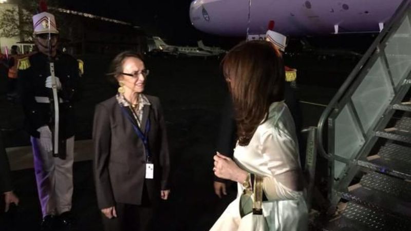 La Presidenta está en Panamá para participar de la Cumbre de las Américas