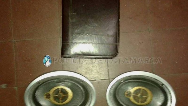 Aprehendieron a un joven y secuestran elementos robados