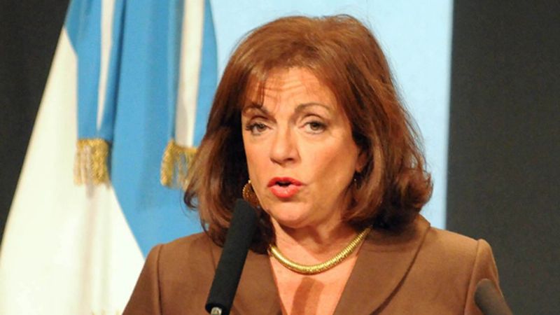 “Las falacias de los malvados se derrumban", afirmó Garré