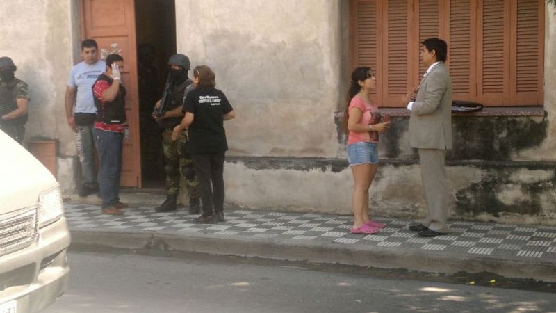 Encontraron enterrada el arma de Burchakchi