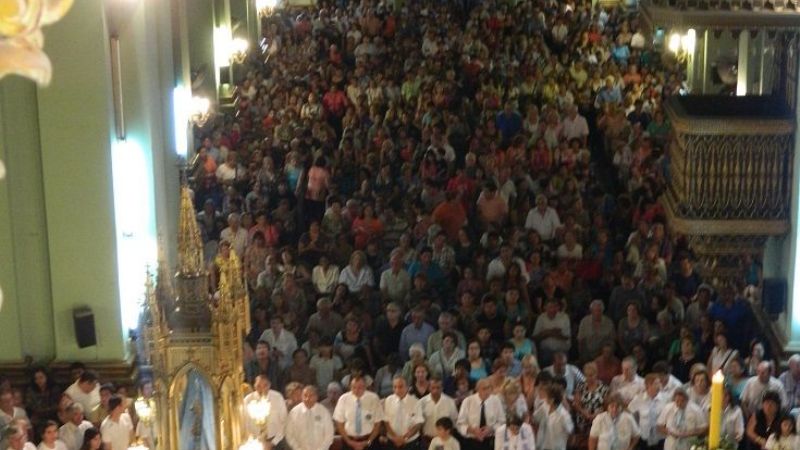 Con renovado fervor, comenzaron las fiestas en honor a la Virgen del Valle