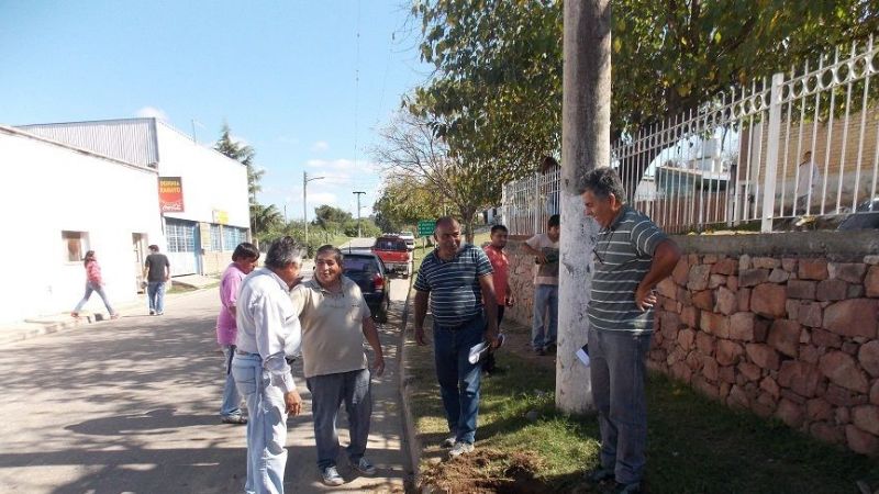 La DASI trabaja en el saneamiento de Ancasti