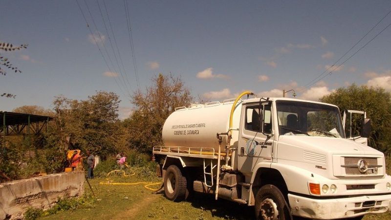 La DASI trabaja en el saneamiento de Ancasti