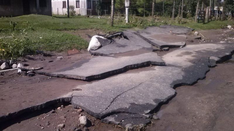 Imágenes de Balcozna arrasada tras el temporal