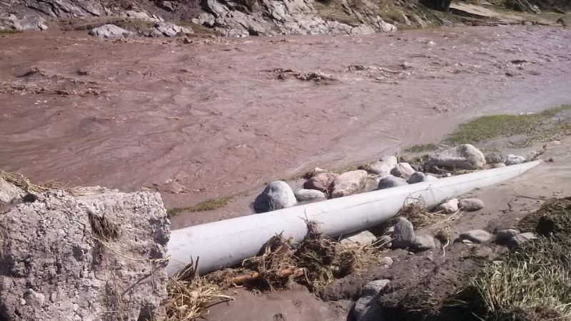 Imágenes de Balcozna arrasada tras el temporal