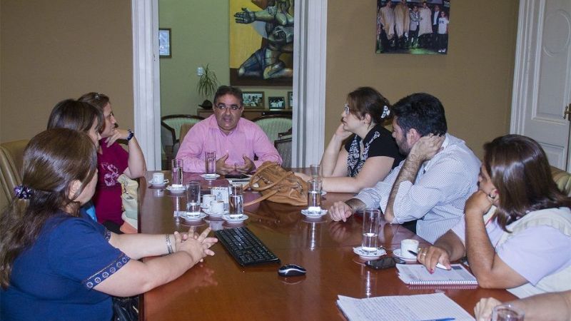 Jalil recibió al SIDCa para consensuar mejores laborales