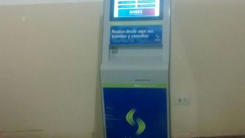 Se reparó la terminal de autoconsulta de ANSES