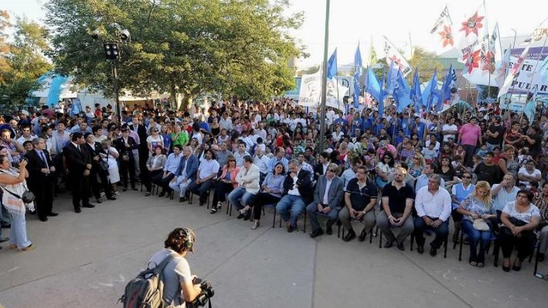 Lucía lanzó el programa “Mi Barrio Crece”
